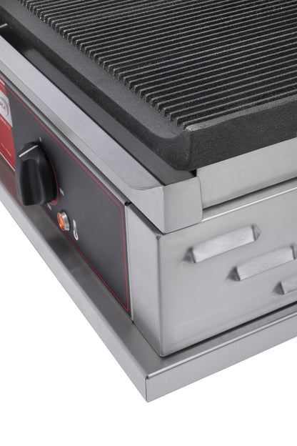 Plaque simple et rainurée spéciale hamburgers - 230 V - PHF1R