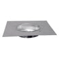 Furnotel - Platine virole diamètre 400 mm pour tourelles TH/TV 40, 45 et 50 - PV400