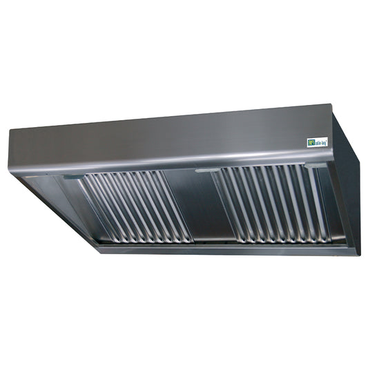 HOTTE DE VENTILATION AVEC ÉCLAIRAGE LED - LONG. 1600 MM