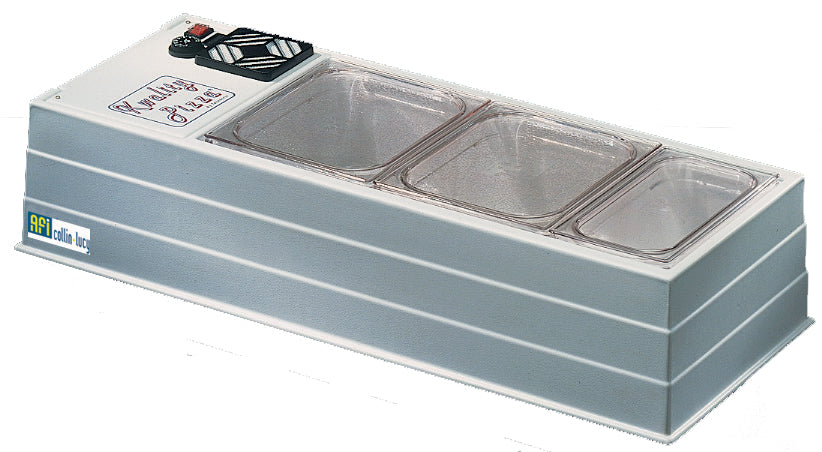 SALADETTE RÉFRIGÉRÉE À POSER - 4 BACS GN 1/3 - MICRO