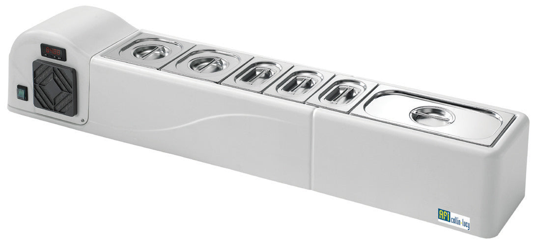 SALADETTE RÉFRIGÉRÉE À POSER - 6 BACS GN 1/6 - PICO