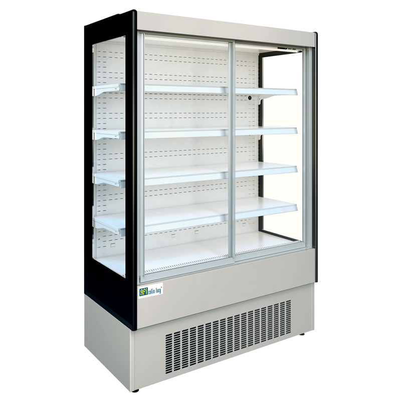 VITRINE MURALE - FROID VENTILÉ - 2 PORTES COULISSANTES