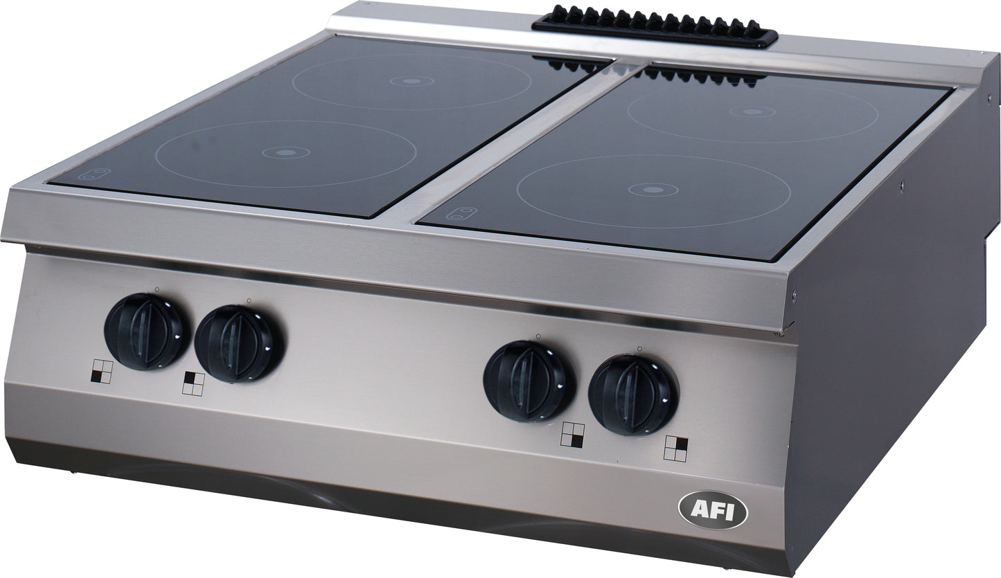 PLAQUE VITROCÉRAMIQUE - GAMME 700 - 4 ZONES