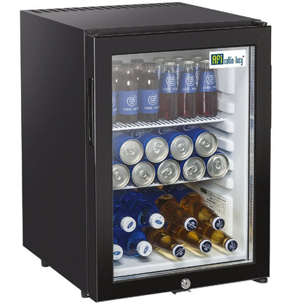 MINI-BAR D'HÔTEL - 1 PORTE VITRÉE - 34 L