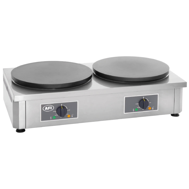 CRÊPIÈRE ÉLECTRIQUE  - 2 PLAQUES DIAMÈTRE 350 MM