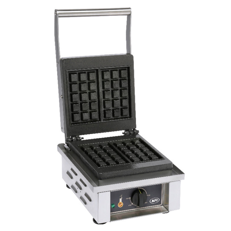 GAUFRIER ÉLECTRIQUE - 1 FER - MOULES BRUXELLES 3X5 CARRÉS