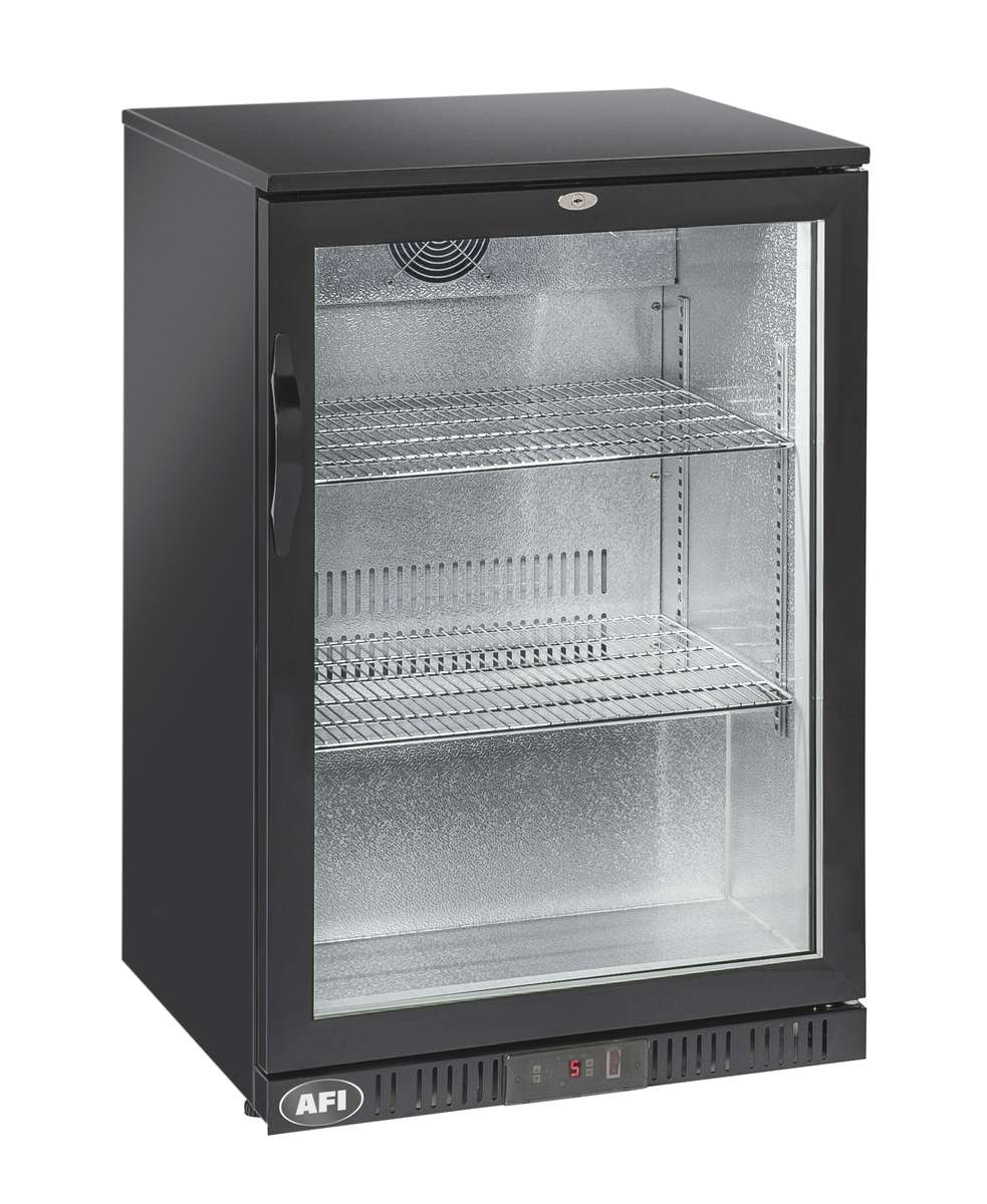 Arrière-bar réfrigéré 1 porte vitrée battante