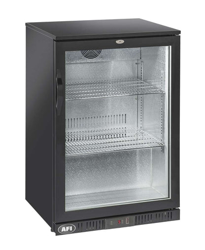 Arrière-bar réfrigéré 1 porte vitrée battante