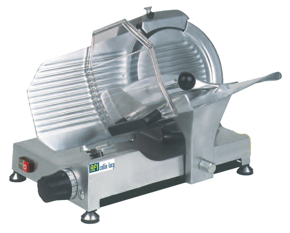 Trancheur Ø250mm avec aiguiseur incorporé - 210W