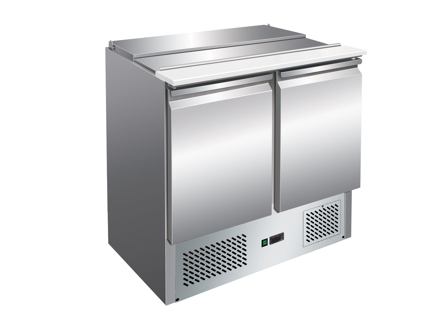 Saladette réfrigérée positive 257 L - 2 portes - Avec groupe logé - S9001 - Nosem