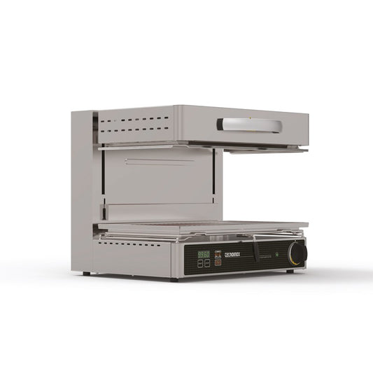 Salamandre à plafond mobile avec détection des plats - 2 zones de chauffe - ST600