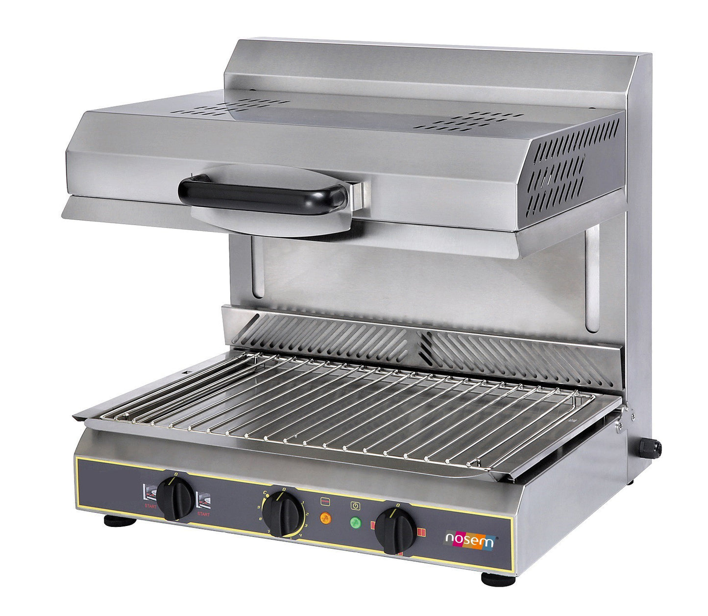 Salamandre électrique à plafond mobile - Grille 495 x 375 mm - SEM600PDS - Nosem