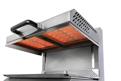 Salamandre électrique à plafond mobile - Grille 495 x 375 mm - SEM600TPDS - Nosem