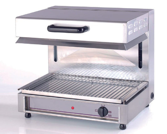 Salamandre électrique à plafond mobile - Grille 600 x 350 mm - S6M