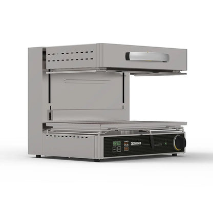 Salamandre électrique avec plaque vitrocéramique - TECNOINOX - QSE600CB