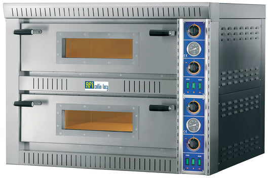 Four à pizza électrique 2x9 pizzas Ø 34 cm