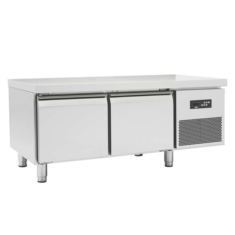 SOUBASSEMENT RÉFRIGÉRÉ POSITIF - 2 PORTES - PROF 600 MM