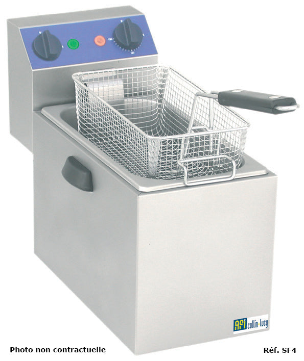 FRITEUSE DE TABLE ÉLECTRIQUE SANS VIDANGE - 2 X 4 L