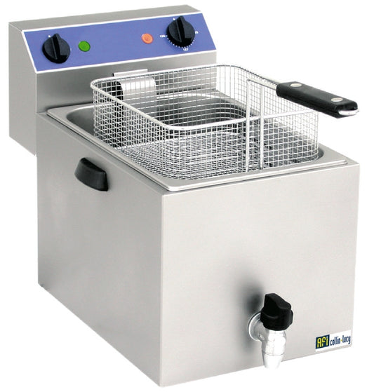 FRITEUSE DE TABLE ÉLECTRIQUE AVEC VIDANGE - 8 L