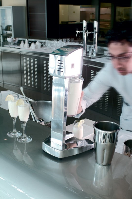 Shaker électrique professionnel - Noir - 2 Bols inox - 2x 1L - 230 V - 34022N