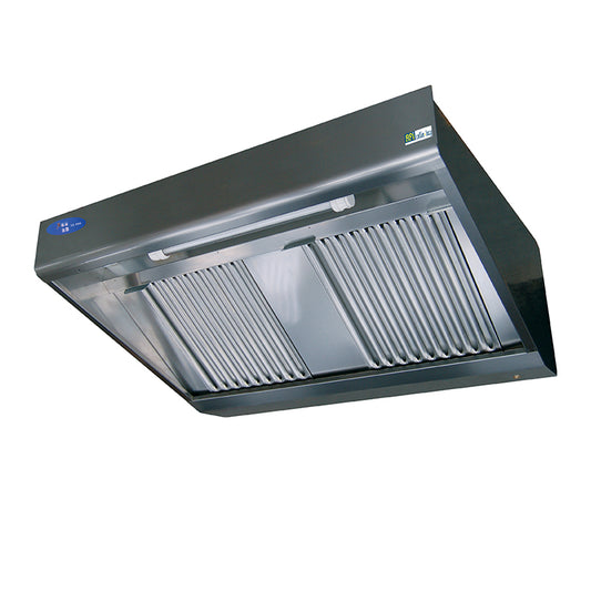 HOTTE DE VENTILATION ENTIÈREMENT ÉQUIPÉE - LONG. 1000 MM