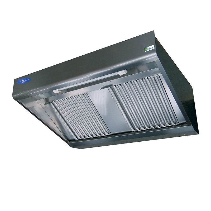 HOTTE DE VENTILATION ENTIÈREMENT ÉQUIPÉE - LONG. 2600 MM