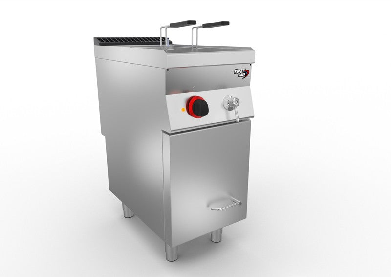 SOFRACHEF - Cuiseur à pâtes électrique sur coffre - 28 L - L 400 mm - 7SMCP28E