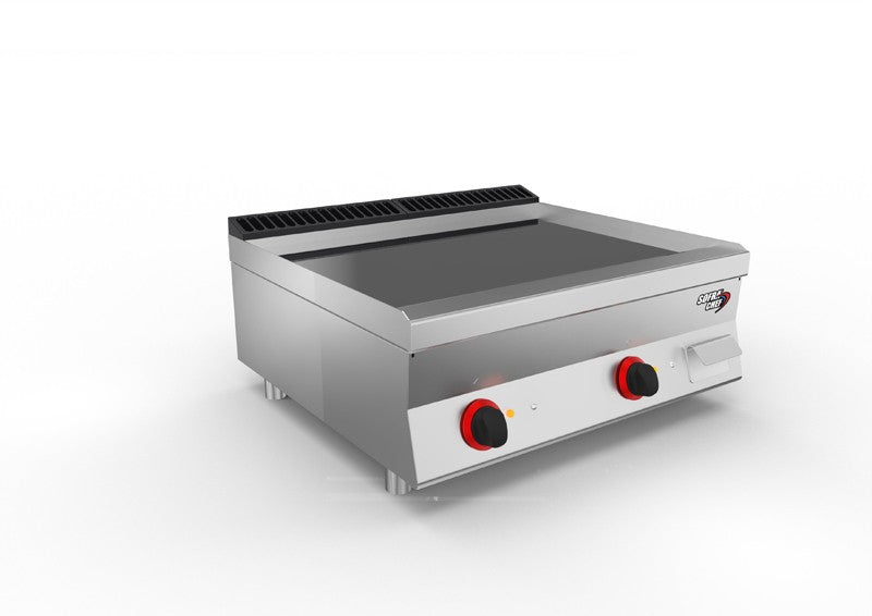 SOFRACHEF - Top plancha électrique - L 800 mm - Chrome lisse  - 7STP8CLE