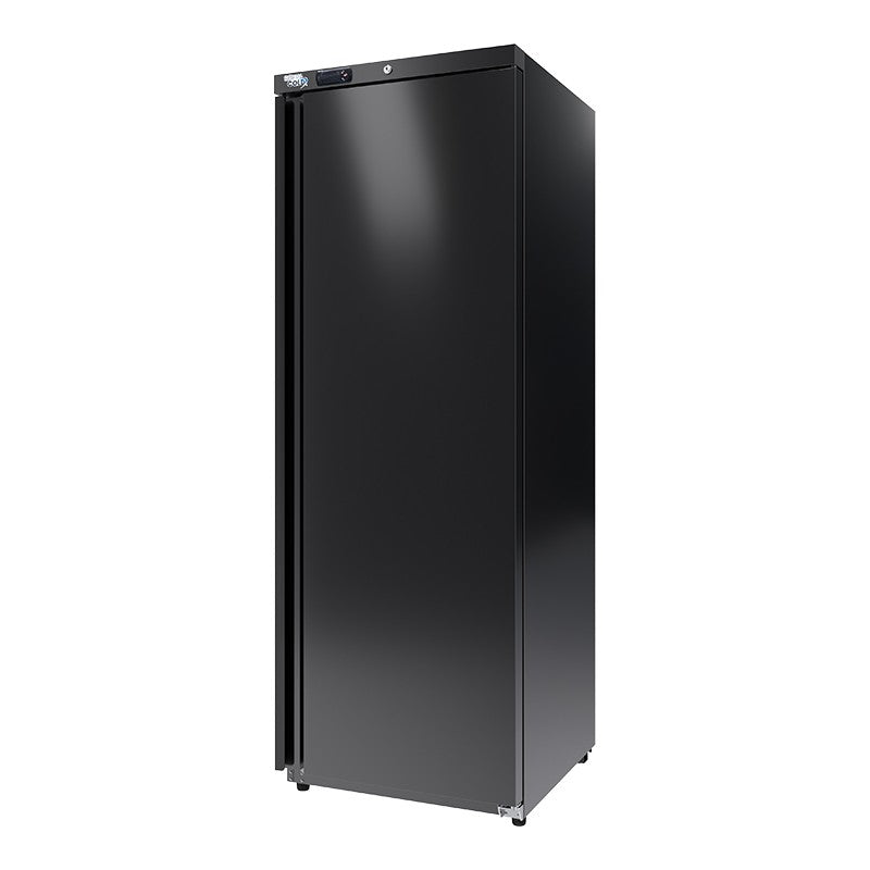 SOFRACOLD - Armoire réfrigérée noire - Porte pleine - Négative - 400 L - AE401NB