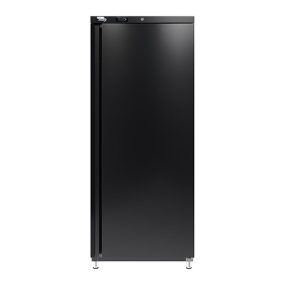 SOFRACOLD - Armoire réfrigérée noire - Porte pleine - Négative - 600 L - AE601NB