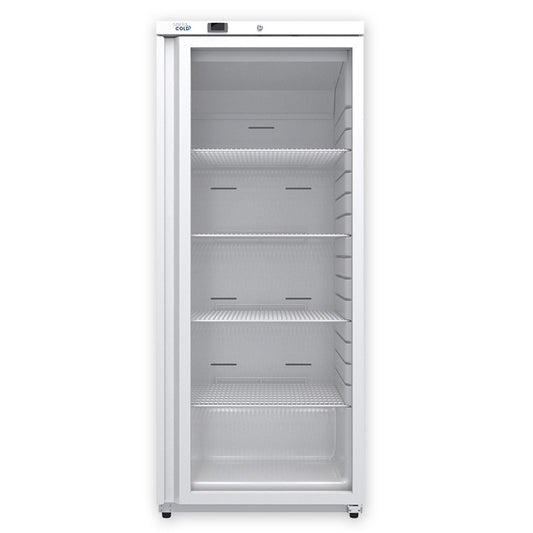 SOFRACOLD - Armoire réfrigérée positive - Finition blanche - Porte vitrée - 400 L - AE401PVW