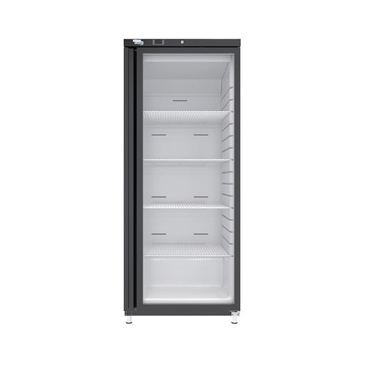 SOFRACOLD - Armoire réfrigérée positive - Finition noire - Porte vitrée - 600 L - GN 2/1 - AE601PVB