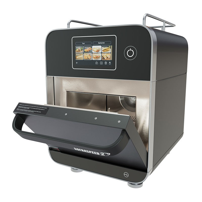 SOFRASPEED 2 - Four à cuisson ultra-rapide nouvelle génération - Noir