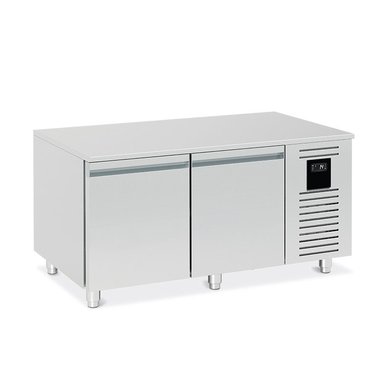 Soubassement réfrigéré négatif -18/ -22°C - 2 grands tiroirs - 130 L - BRU112N-3 - Nosem