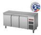 Soubassement réfrigéré positif - 3 portes - 220 L - BR16CP01-2 - Baron