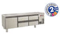 Soubassement réfrigéré positif - 4 tiroirs + 1 porte - 220 L - BR16CP03-2 - Baron