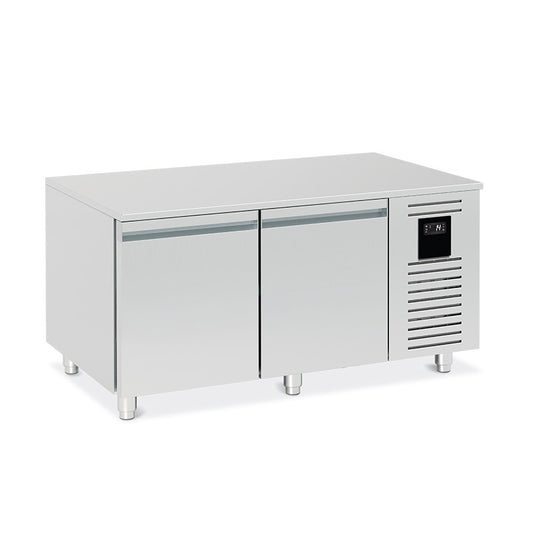 Soubassement réfrigéré positif avec 2 grands tiroirs - 130 L - BRU112-3 - Nosem