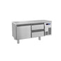 Soubassement réfrigéré sans dessus - 2 tiroirs + 1 porte - 140 L - Gamme 650 - Baron - BR12SP02-2