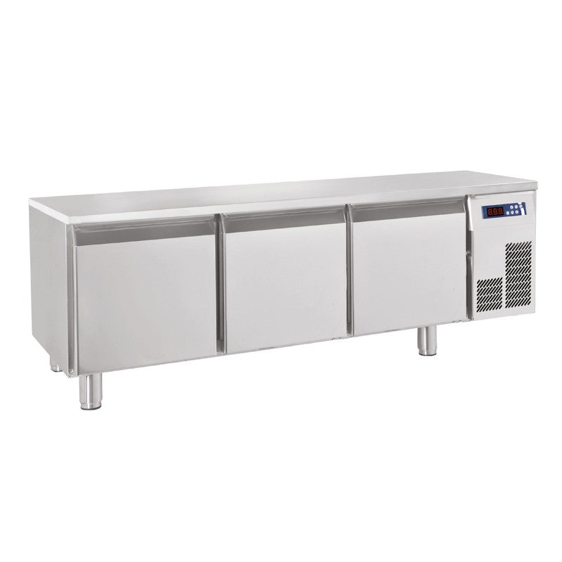 Soubassement réfrigéré sans dessus - 3 portes - 220 L - Gamme 650 - Baron - BR16SP01-2