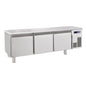 Soubassement réfrigéré sans dessus - 3 portes - 220 L - Gamme 650 - Baron - BR16SP01-2