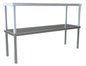 ÉTAGÈRE DE CHEF INOX - DOUBLE - LONG. 1200 MM
