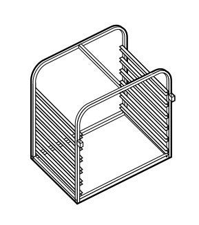 Sturcture porte-grilles GN 1/1 - AST061