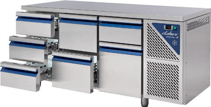 Supplément pour Kit 2 tiroirs 1/3+2/3 monté d'usine - DAC23-2