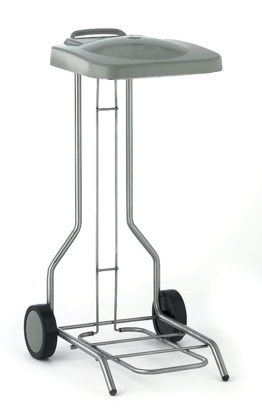 Support en inox pour sacs poubelles 100/130 L - SUPPOUB