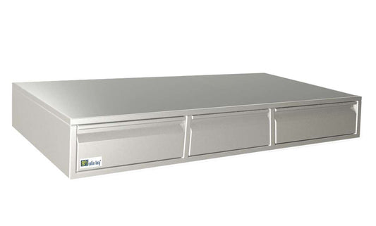 3 TIROIRS À CAFÉ - LONG. 1200 MM