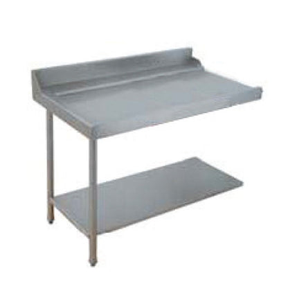 Table entrée/sortie pour machines à paniers 600 x 500 - Configuration en angle - 70205
