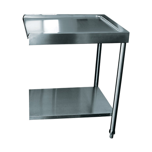 Table inox pour lave-vaisselle avec accroche universelle droite / gauche - TLV7DG