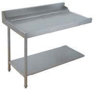 Table lisse pour machines à capot panier 500 x 500 et panier 600 x 500 - PAP712G