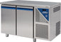 Table réfrigérée positive 0/+10°C - 396 L - 2 portes pleines - Prof. 800 - 600 x 400 - Sans dosseret - TP802C-3 - Dalmec