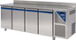 Table réfrigérée positive - Sans groupe - 816 L - 4 portes pleines - Prof. 800 - 600 x 400 - Avec dosseret - TP804SG-3 - Dalmec